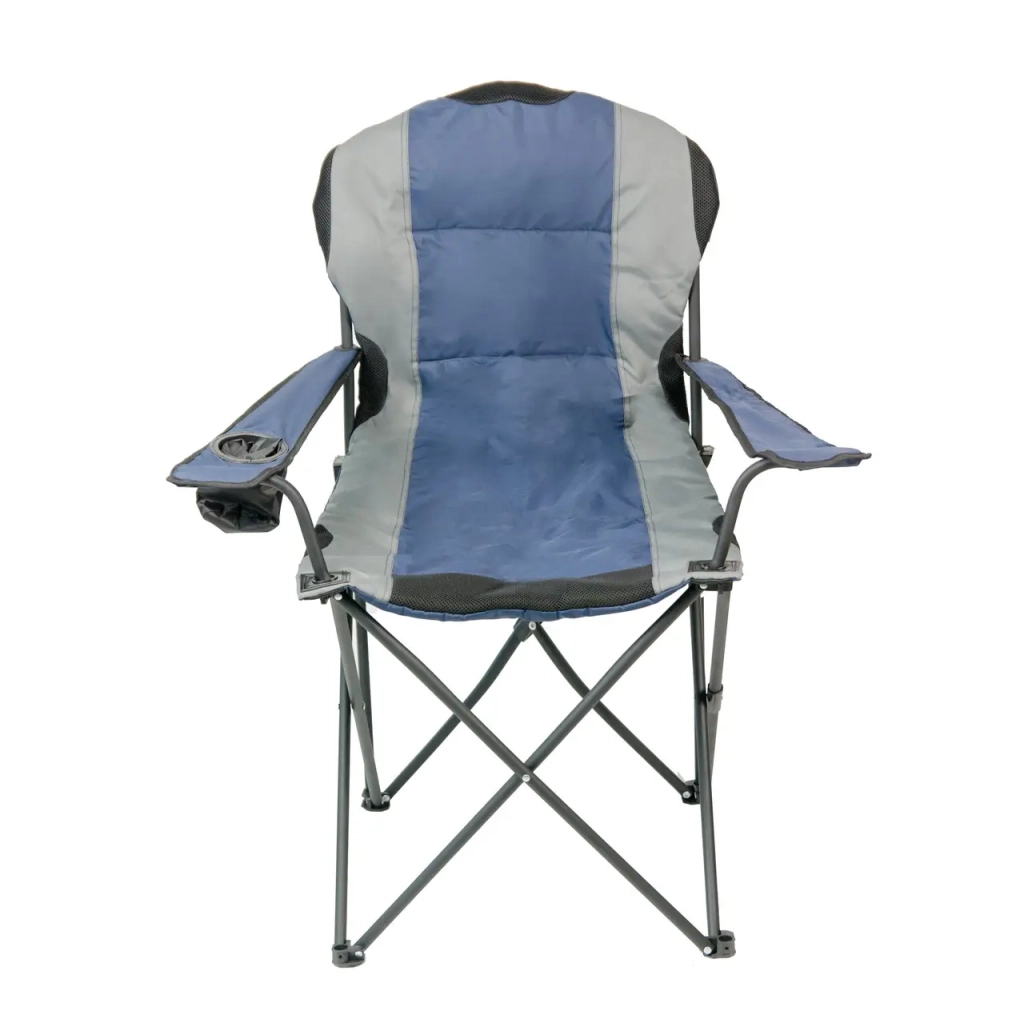 Крісло складане NeRest NR-34 Турист Grey/Blue (4820211100506_1) - зображення 2