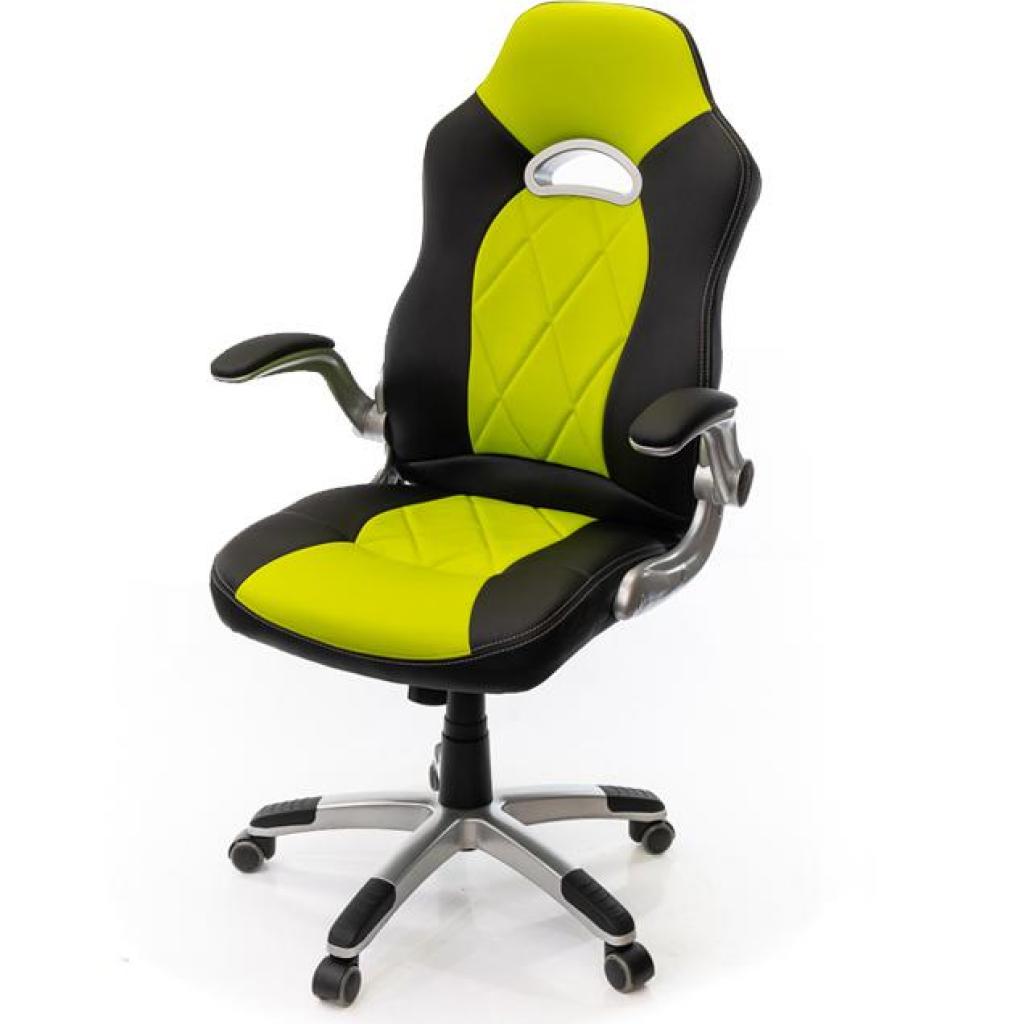 Крісло ігрове Аклас Форсаж-8 PL TILT Лаймовое (10922) - зображення 1