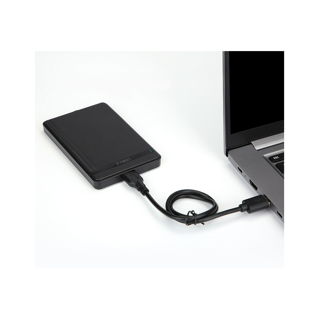 Кишеня зовнішня Dynamode 2.5" SATA HDD/SSD USB 3.0 Black (DM-CAD-25317) - зображення 6