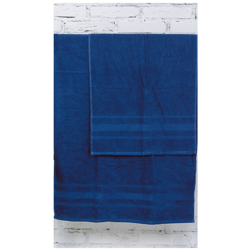 Рушник MirSon набір банний 5006 SoftNess Kingblue 50x90, 70x140 (2200003182989) - зображення 2