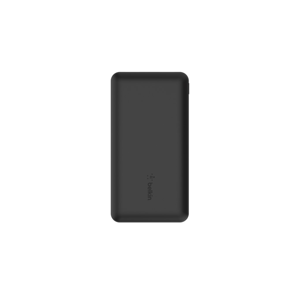 Батарея універсальна Belkin 10000mAh, USB-C, 2*USB-A, 3A max, 6" USB-A to USB-C cable, Black (BPB011btBK) - зображення 1