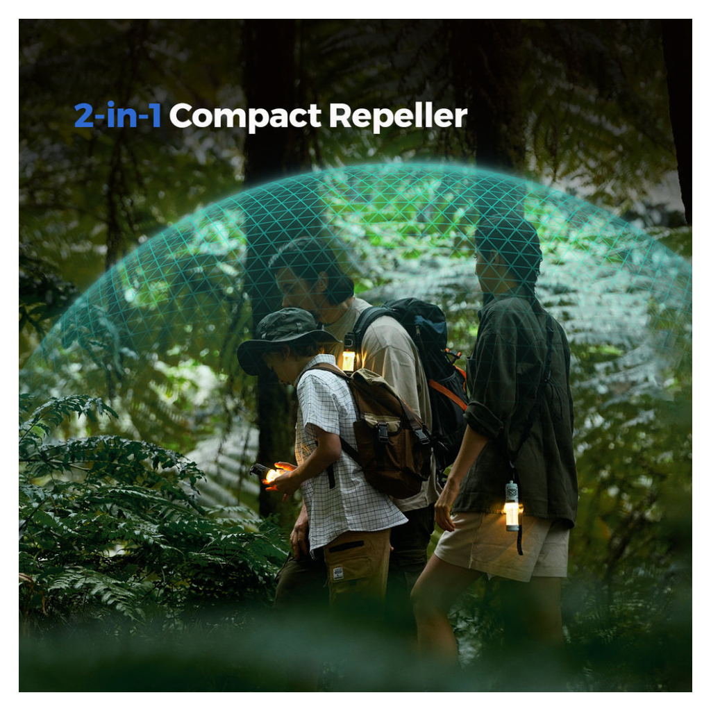 Ліхтар Flextail антимоскітний Tiny Repel S, зелений (TRS4800-GN-i) - зображення 3