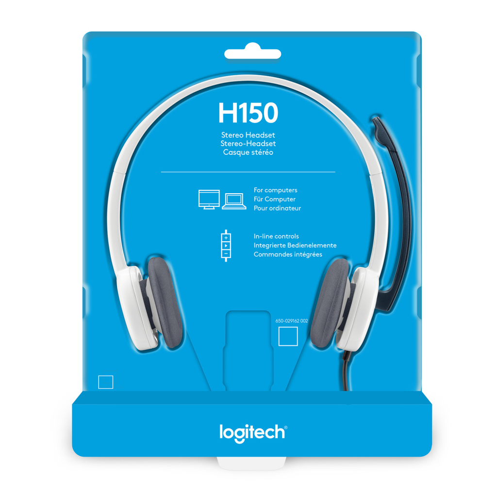 Навушники Logitech H150 Cloud White (981-000350) - зображення 7