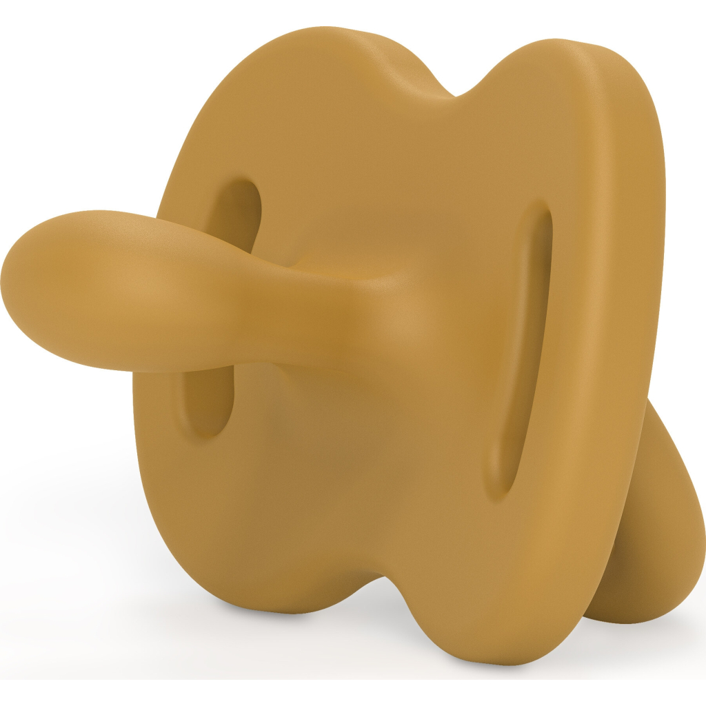 Пустушка Suavinex Colour Essence силіконова фізіологічна, 0-6 міс. жовта (308095) - зображення 2