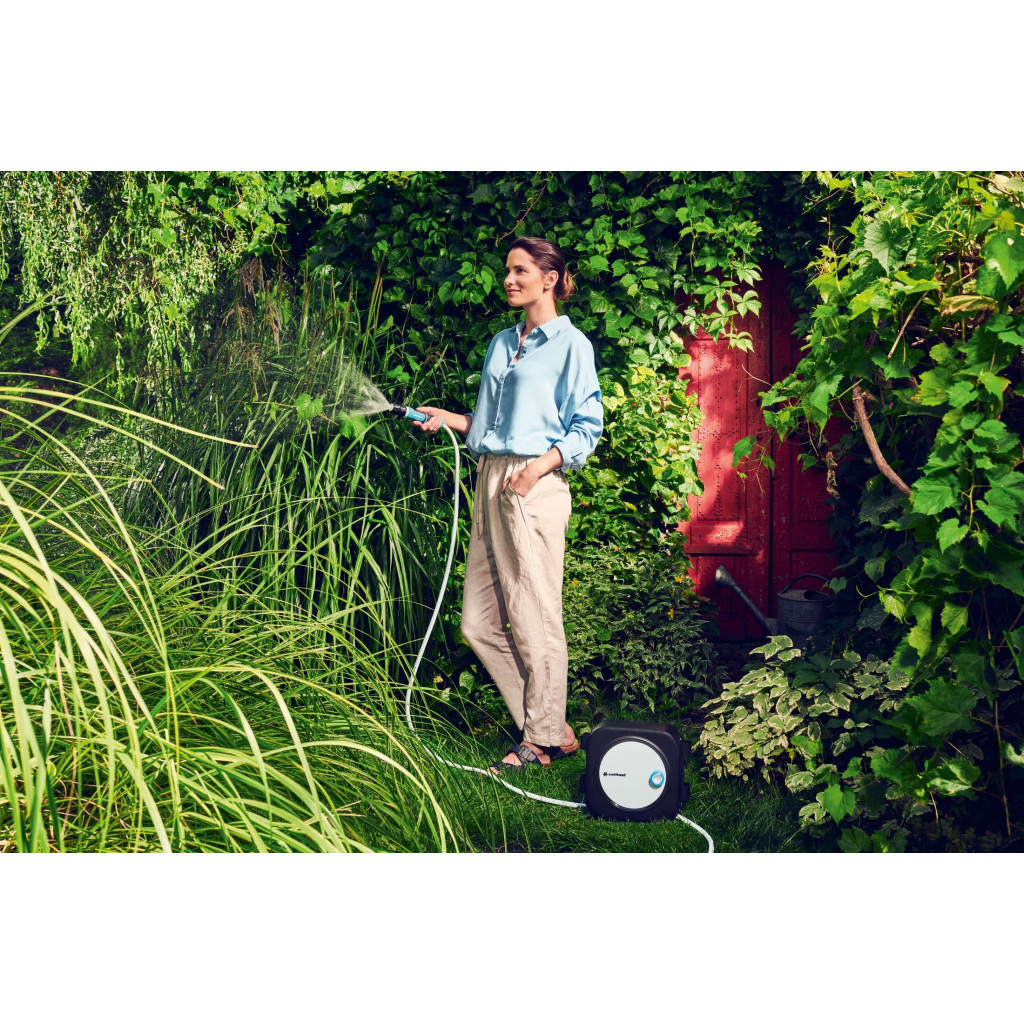 Шланг для поливу Cellfast на катушці ERGO XS, 10+2м, шланга 3/8", комплект конекторів та зрошувач ERGO (55-400) - изображение 6