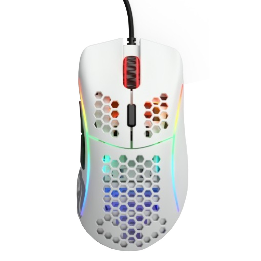 Мишка Glorious Model O RGB USB White (GO-White) - зображення 1