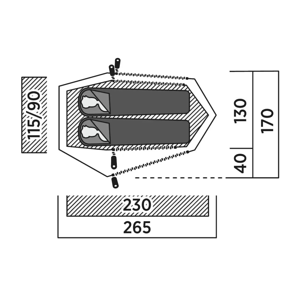 Намет Easy Camp Sarek 2 (120468) (931540) - изображение 7