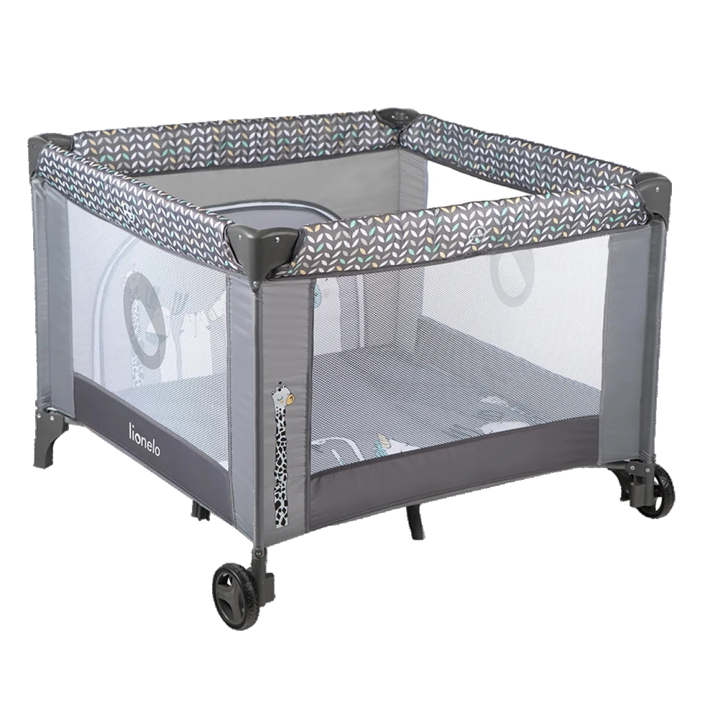 Дитячий манеж Lionelo Fie колір - grey scandi (LO.FE03) - зображення 1