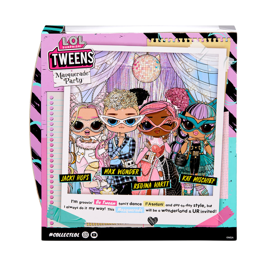 Лялька L.O.L. Surprise! Tweens Masquerade Party Кет Місчіф з аксесуарами (584117) - зображення 9