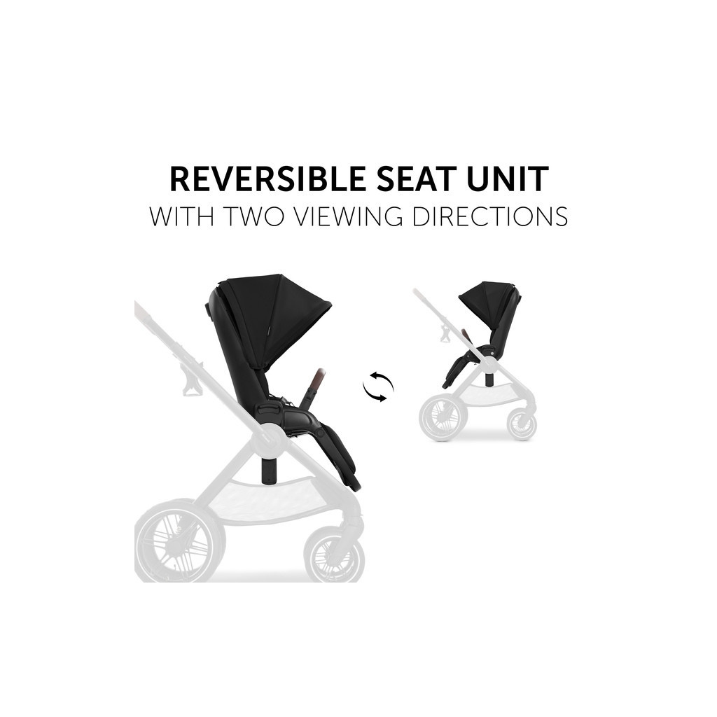 Коляска Hauck 2 в 1 Walk N Care Air (Black) (16547-8) - зображення 8