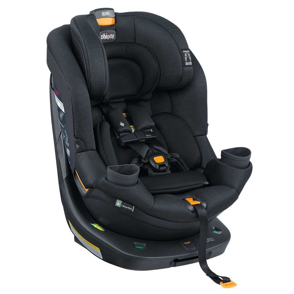 Автокрісло Chicco Fit360 ClearTex Чорне (049796613315) (79690.95) - зображення 3