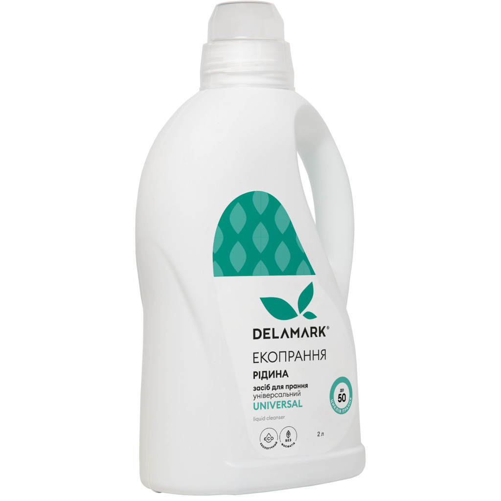 Гель для прання DeLaMark Universal рідина 2 л (4820152330895) - зображення 1