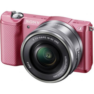 Цифровий фотоапарат Sony Alpha 5000 kit 16-50 Pink (ILCE5000LP.CEC) - зображення 2