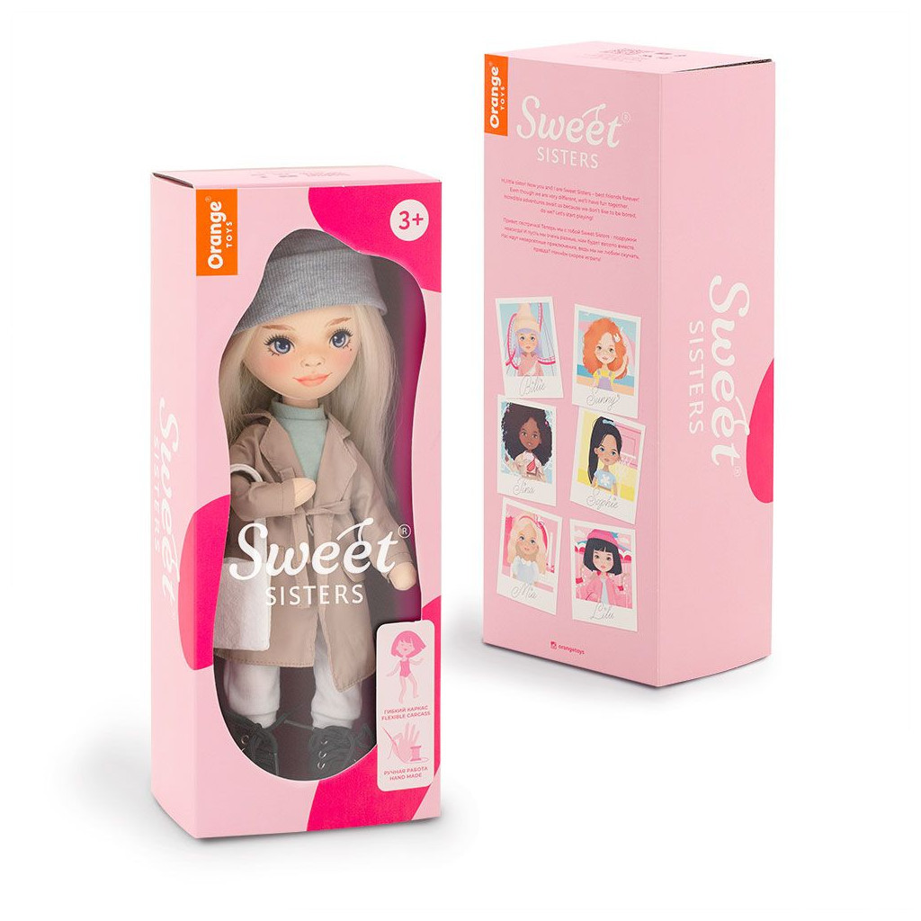 Лялька Orange КЕЖУАЛ Мія у бежевому тренчі (SS01-07) - зображення 1