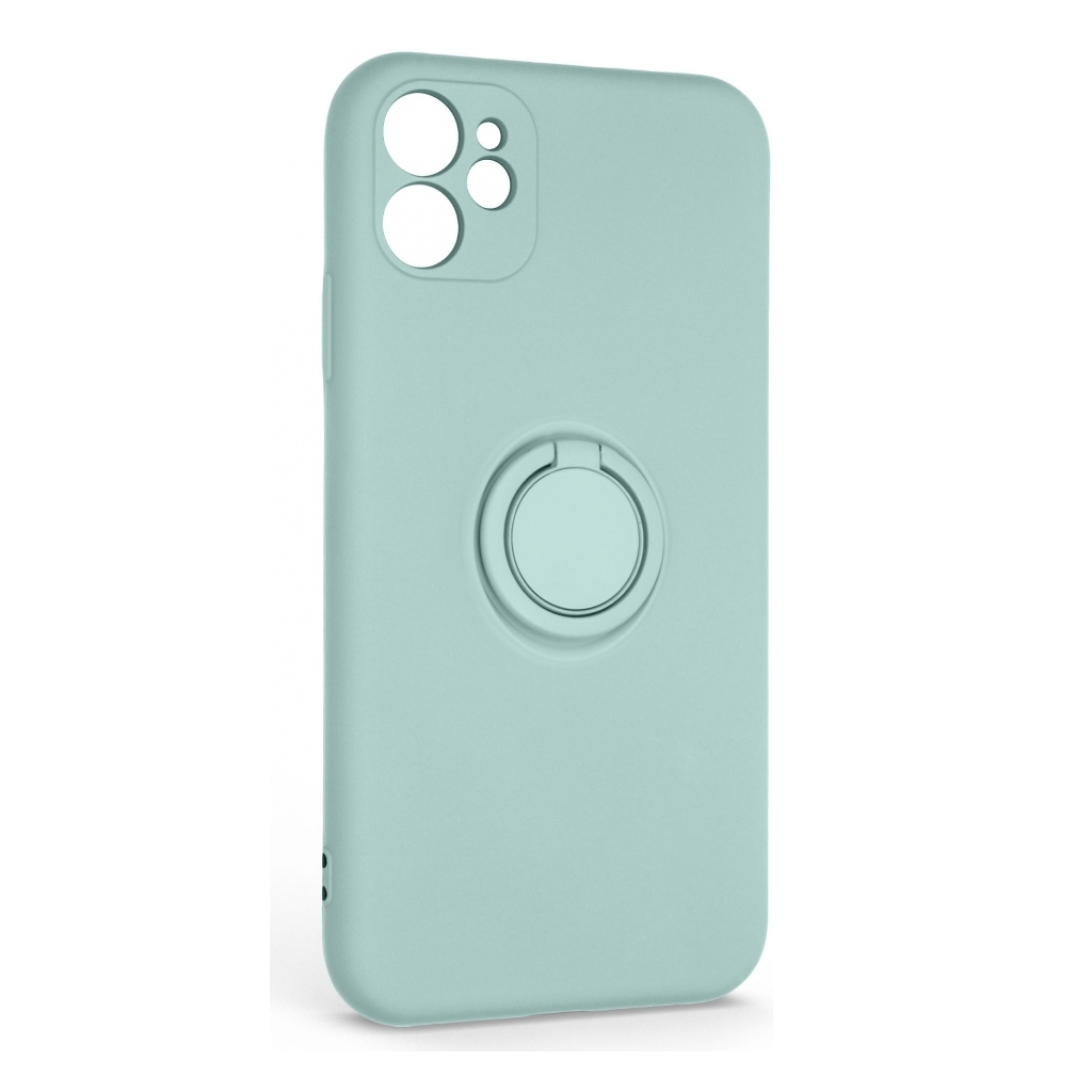 Чохол до мобільного телефона Armorstandart Icon Ring Apple iPhone 11 Mint (ARM68650) - зображення 1