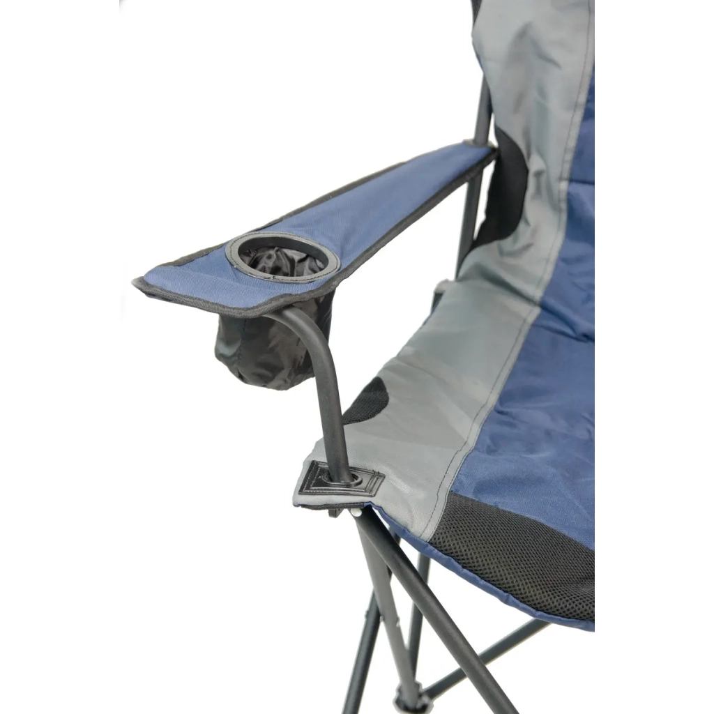 Крісло складане NeRest NR-34 Турист Grey/Blue (4820211100506_1) - зображення 5