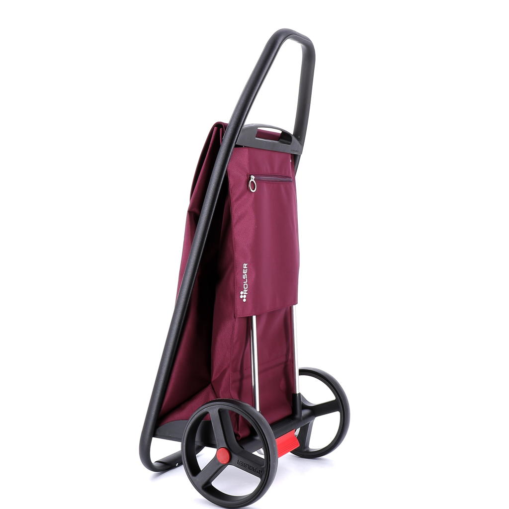 Сумка-візок Rolser Com MF 8 Black Tube Burdeos11 (COH012-1060) (930280) - зображення 4