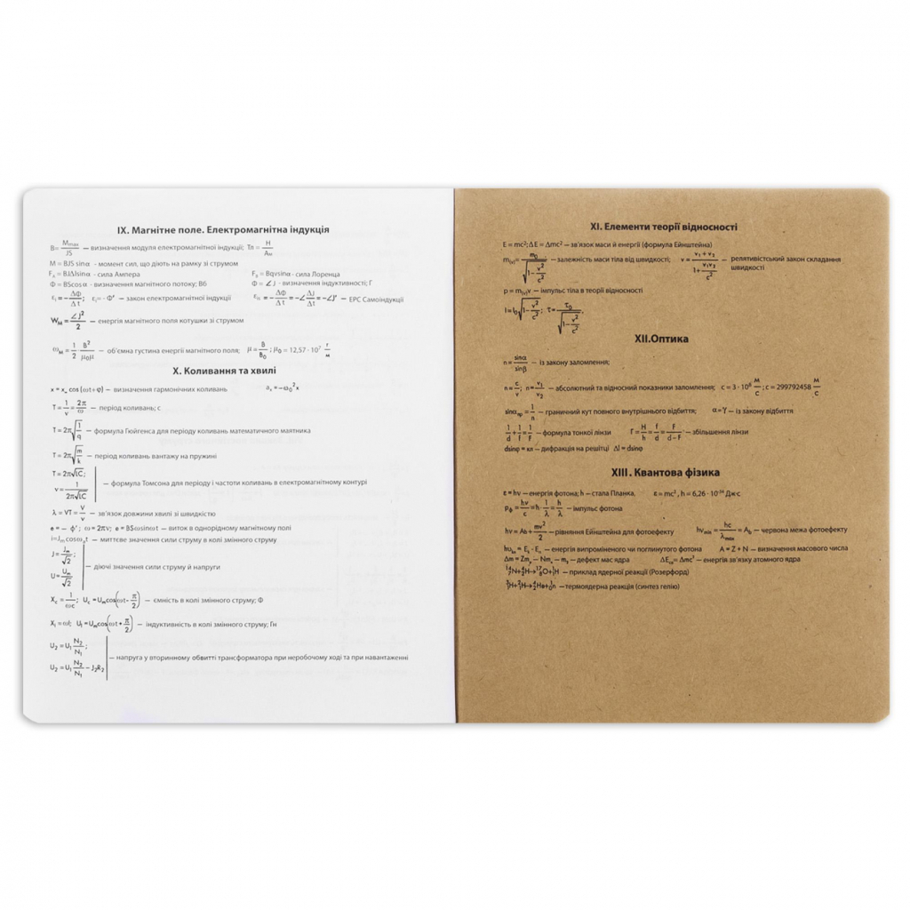 Зошит Yes предметний ФІЗИКА Black cat 48 аркушів, клітинка (767463) - зображення 4