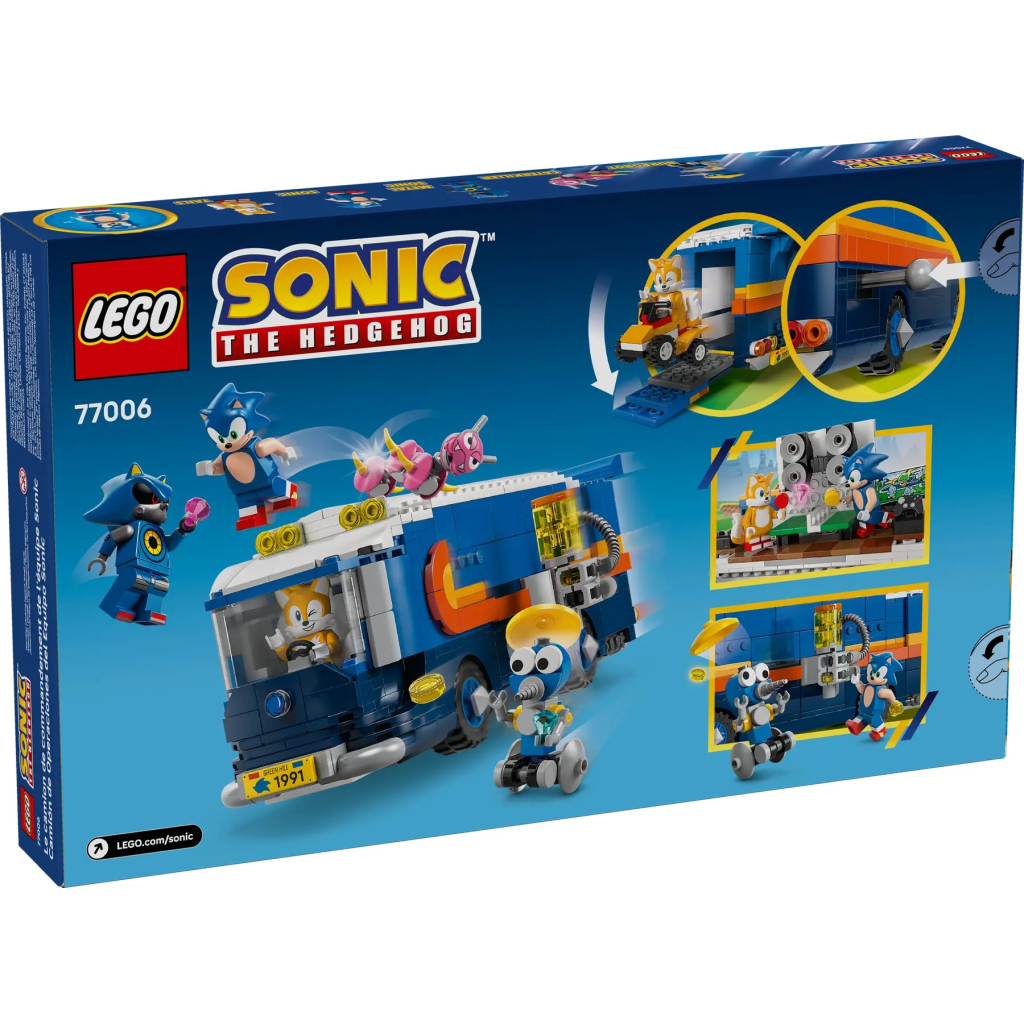 Конструктор LEGO Sonic та командна вантажівка (77006) - зображення 8