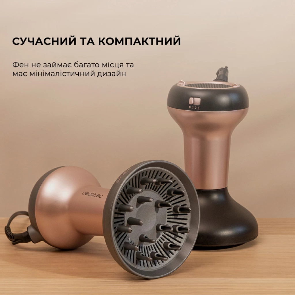 Фен Cecotec Ionicare MagiCurls Black (CCTC-04416) - зображення 8