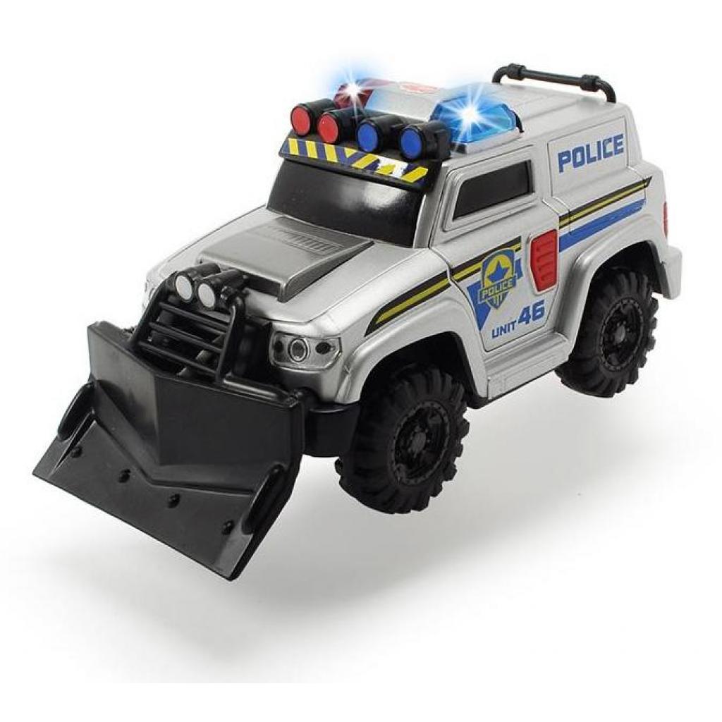 Спецтехніка Dickie Toys Поліція зі щитом 15 см: звук, світло (3302001) - зображення 2