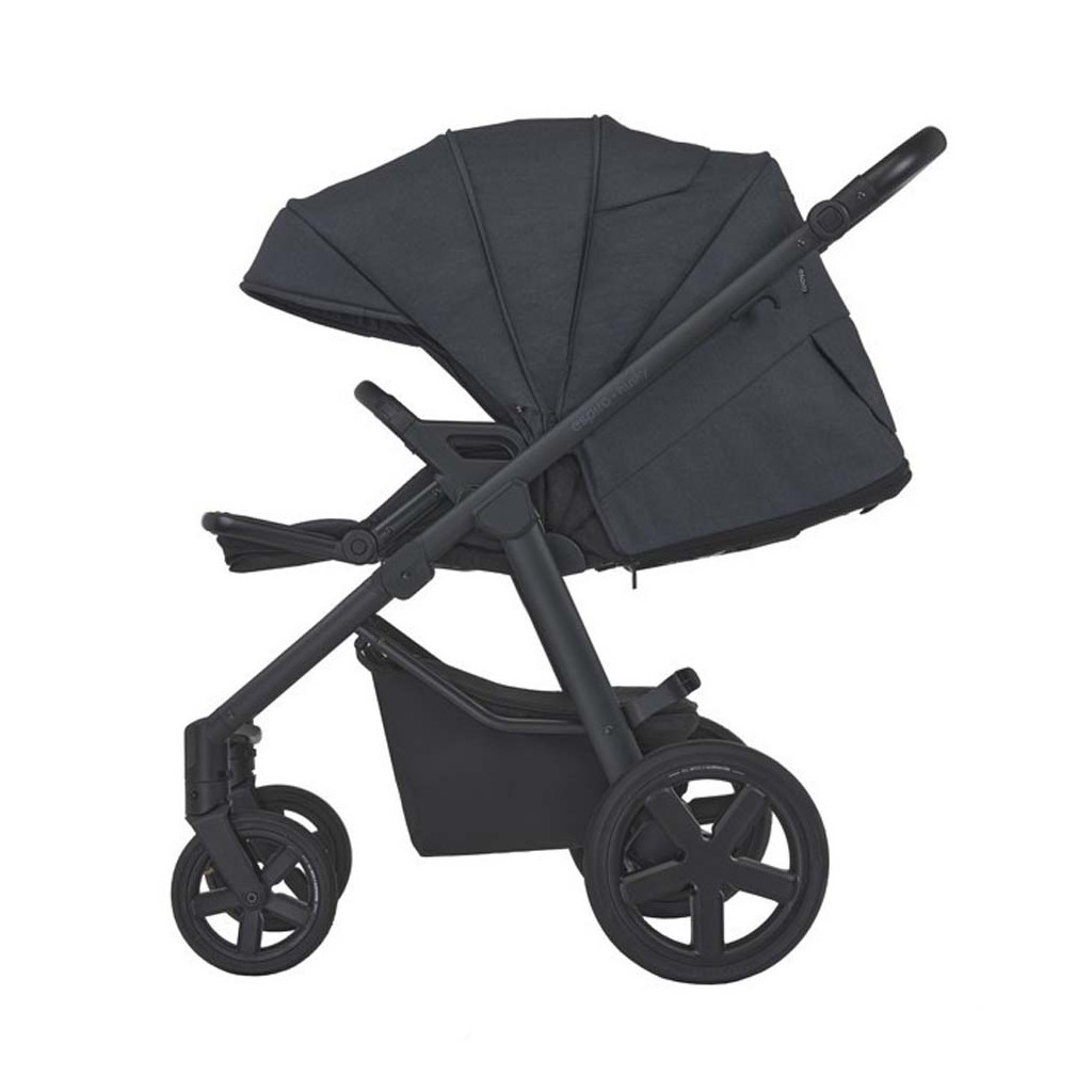 Коляска Espiro 2 в 1 Husky XL 2023 17 Graphite Wind (206764) - зображення 5