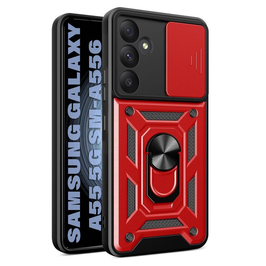 Чохол до мобільного телефона BeCover Military Samsung Galaxy A55 5G SM-A556 Red (711021) - зображення 1
