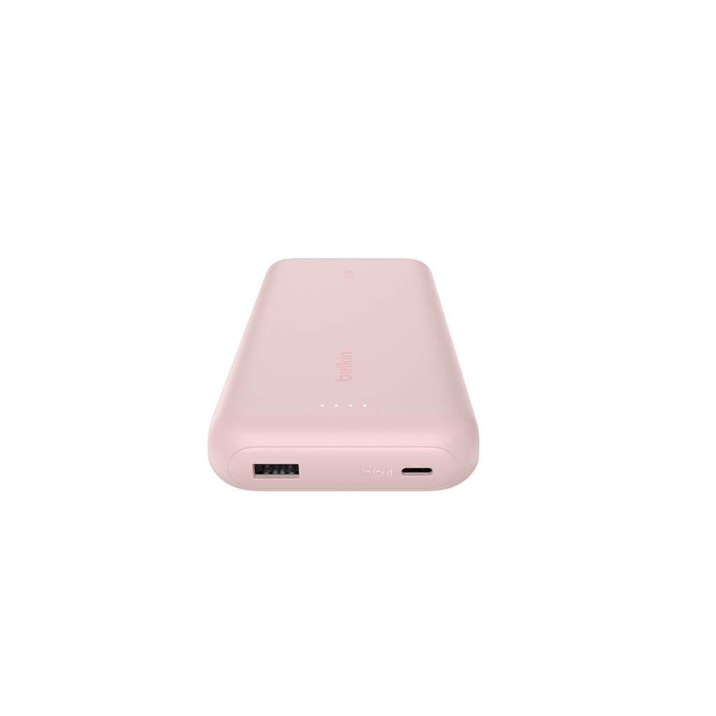 Батарея універсальна Belkin 20000mAh, 30W USB-C Pink (BPB024HQPK) - зображення 6