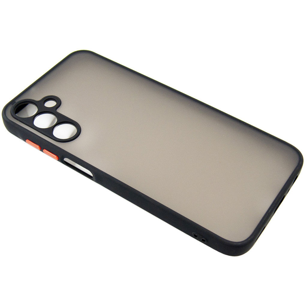 Чохол до мобільного телефона Dengos Matte Samsung Galaxy A15 (black) (DG-TPU-MATT-136) - зображення 3
