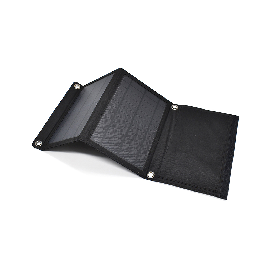 Портативна сонячна панель PowerPlant 14W з контролером 2xUSB-A (PB930555) - изображение 1