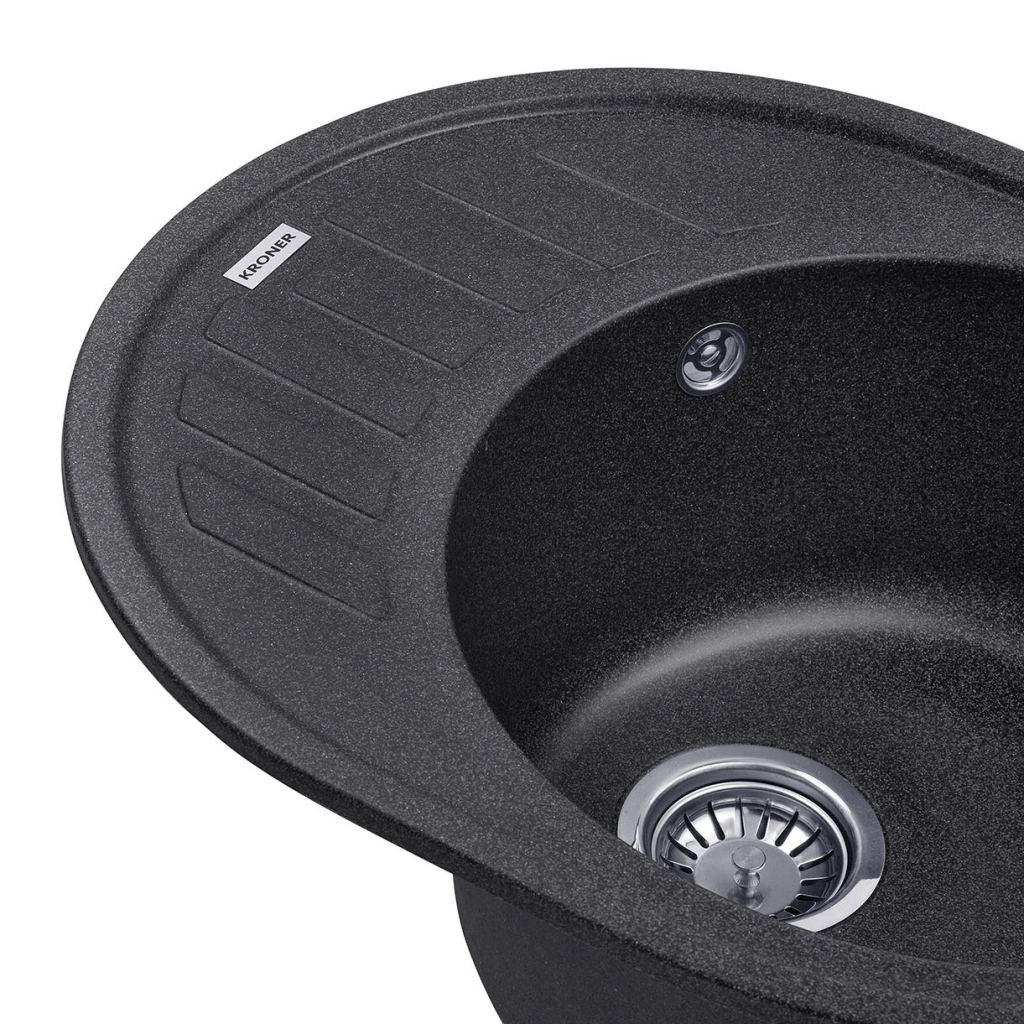 Мийка кухонна Kroner KompositGRB-6250 (CV027416) - зображення 3