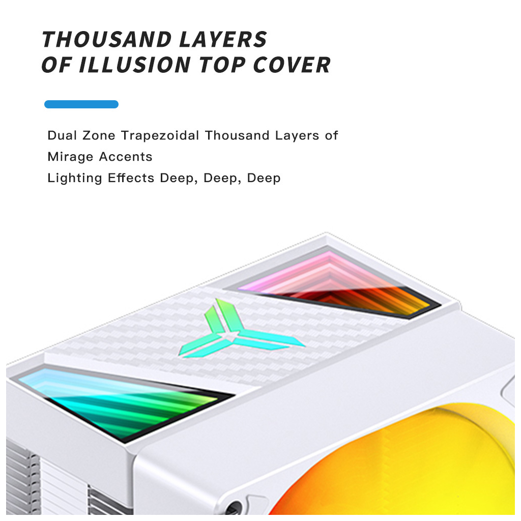 Кулер до процесора JONSBO CR-1400 V2 ARGB White - зображення 11