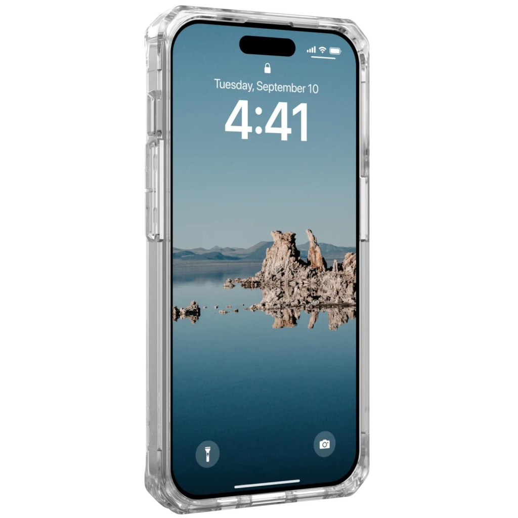 Чохол до мобільного телефона UAG Apple Iphone 15 Pro Plyo Magsafe, Ice/Gold (114286114381) - зображення 7