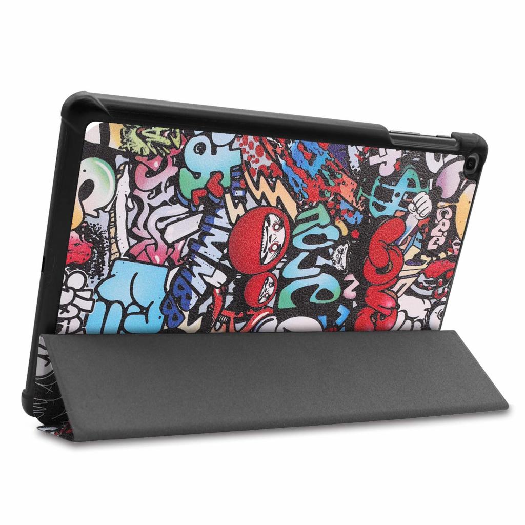Чохол до планшета BeCover Smart Case Samsung Galaxy Tab A 10.1 T510/T515 Graffiti (703852) - зображення 4