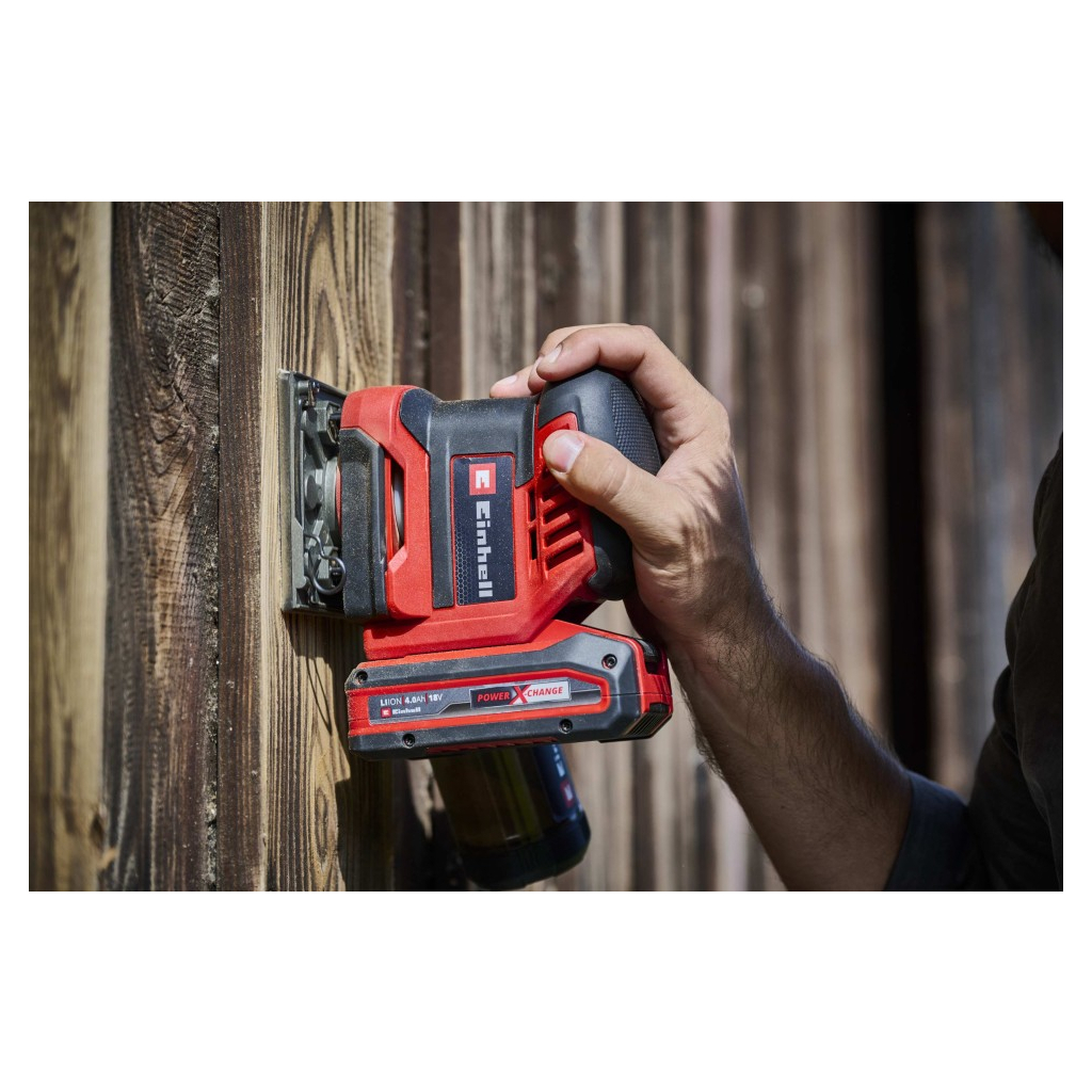 Шліфувальна машина Einhell TE-OS 18/113 3X Li - Solo 18, 113х101мм, 1.04кг (без АКБ та ЗП) (4460730) - зображення 11