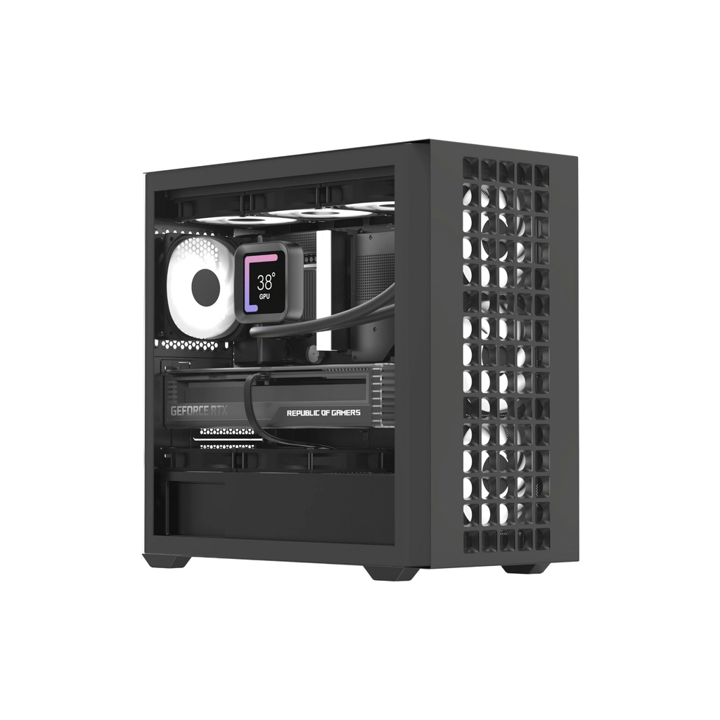Корпус AeroCool D302A-G-BK-v1 Black (ACCS-DS04043.11) - зображення 1