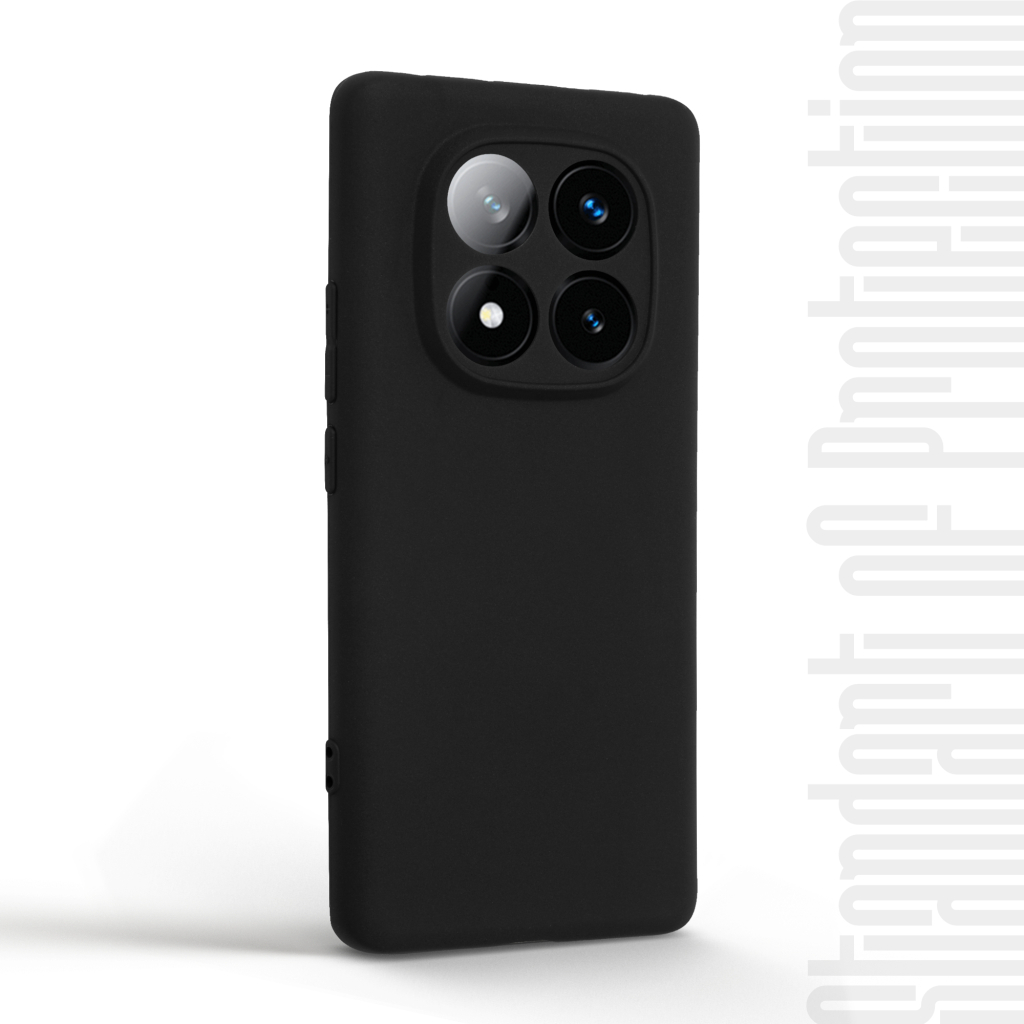 Чохол до мобільного телефона Armorstandart Matte Slim Fit для Xiaomi Redmi Note 14 Pro 5G / Poco X7 Camera cover Black (ARM79729) - зображення 2