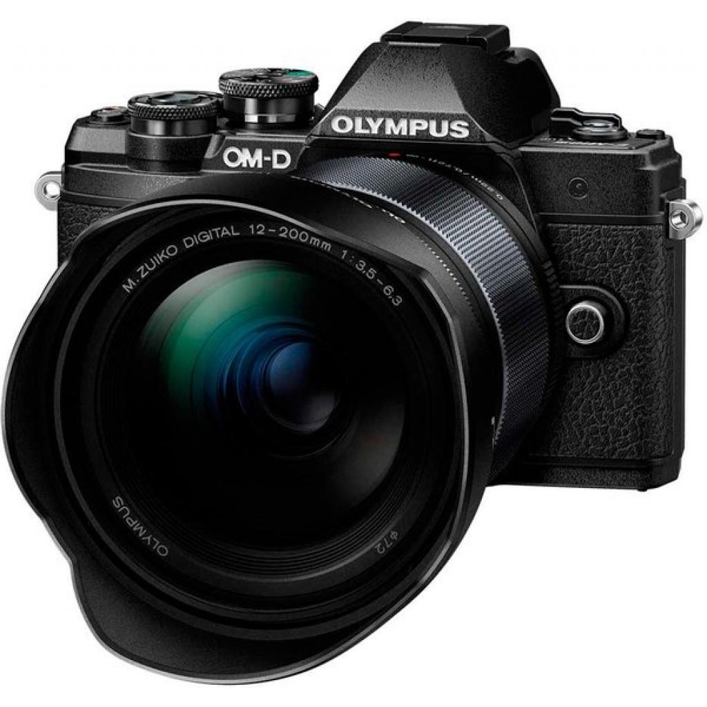 Цифровий фотоапарат Olympus E-M10 mark III 12-200 mm Kit black (V207070BE020) - зображення 1