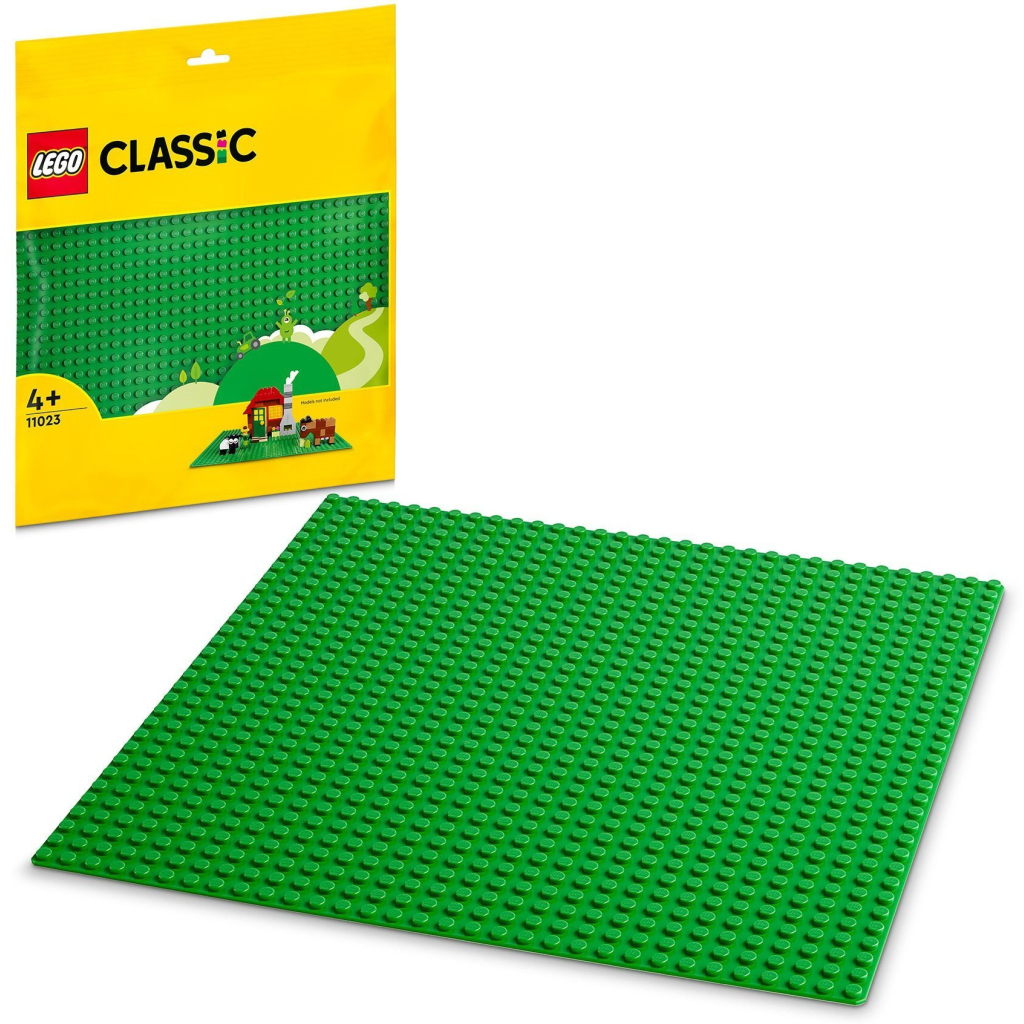 Конструктор LEGO Classic Базова пластина зеленого кольору (11023) - зображення 2