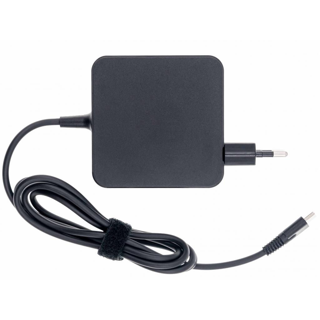 Блок живлення до ноутбуку Grand-X Type-C 65W Asus, Apple, Dell, HP, MI, Lenovo, Xiaomi (65WTC) - зображення 1