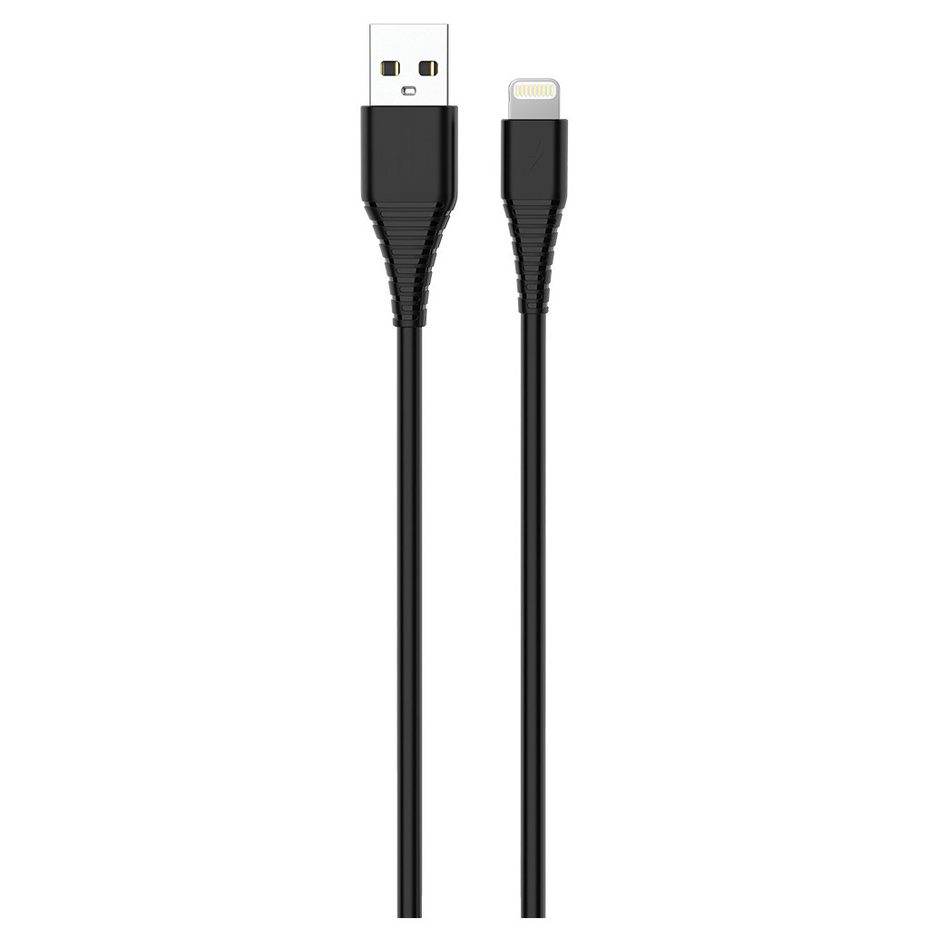 Зарядний пристрій ColorWay 1USB Quick Charge 3.0 (18W) black + cable Lightning (CW-CHS013QCL-BK) - зображення 4