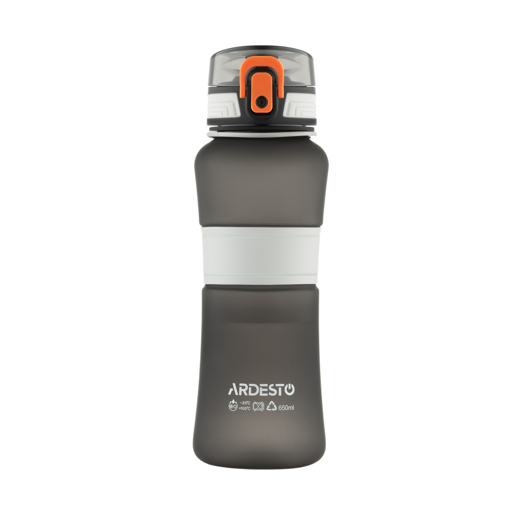 Пляшка для води Ardesto Balance 650мл чорний (AR2265BL) - зображення 3