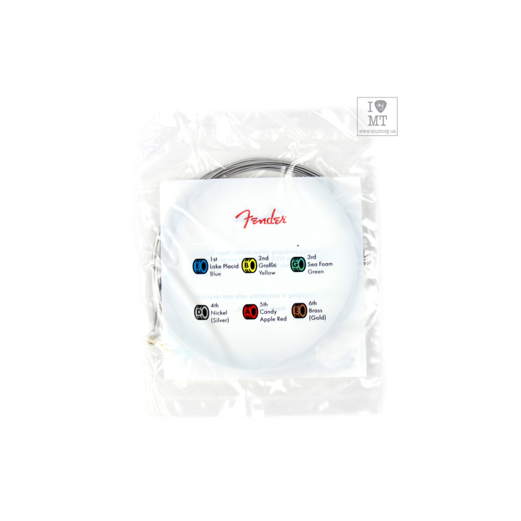 Струни для гітари Fender 350R Stainless Steel Guitar Strings (10-46) (A009896) - зображення 3