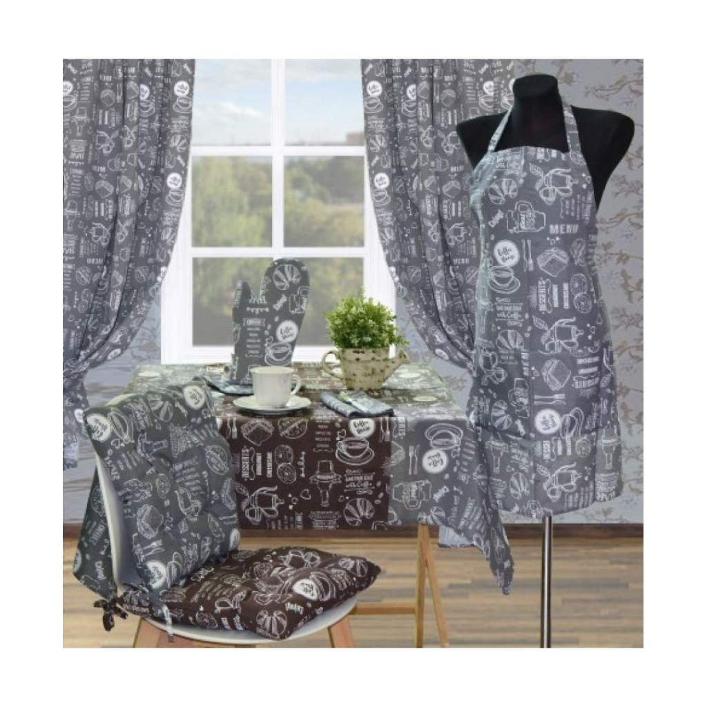 Скатертина Прованс Grey Breakfast 220х136 см (4823093408401) - зображення 2