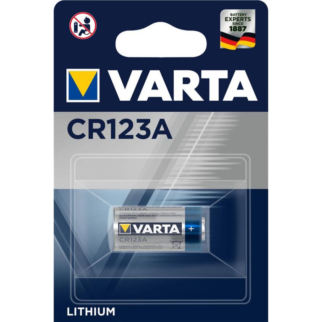 Батарейка Varta VARTA PHOTO CR 123A LITHIUM (06205301401) - зображення 1