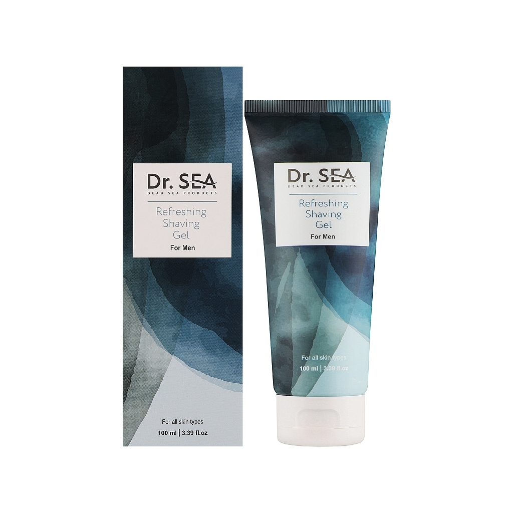 Гель для гоління Dr. Sea Refreshing Shaving Gel 100 мл (7293720020264) - изображение 1