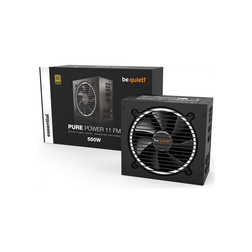 Блок живлення Be quiet! 550W Pure Power 11 FM (BN317) - зображення 4