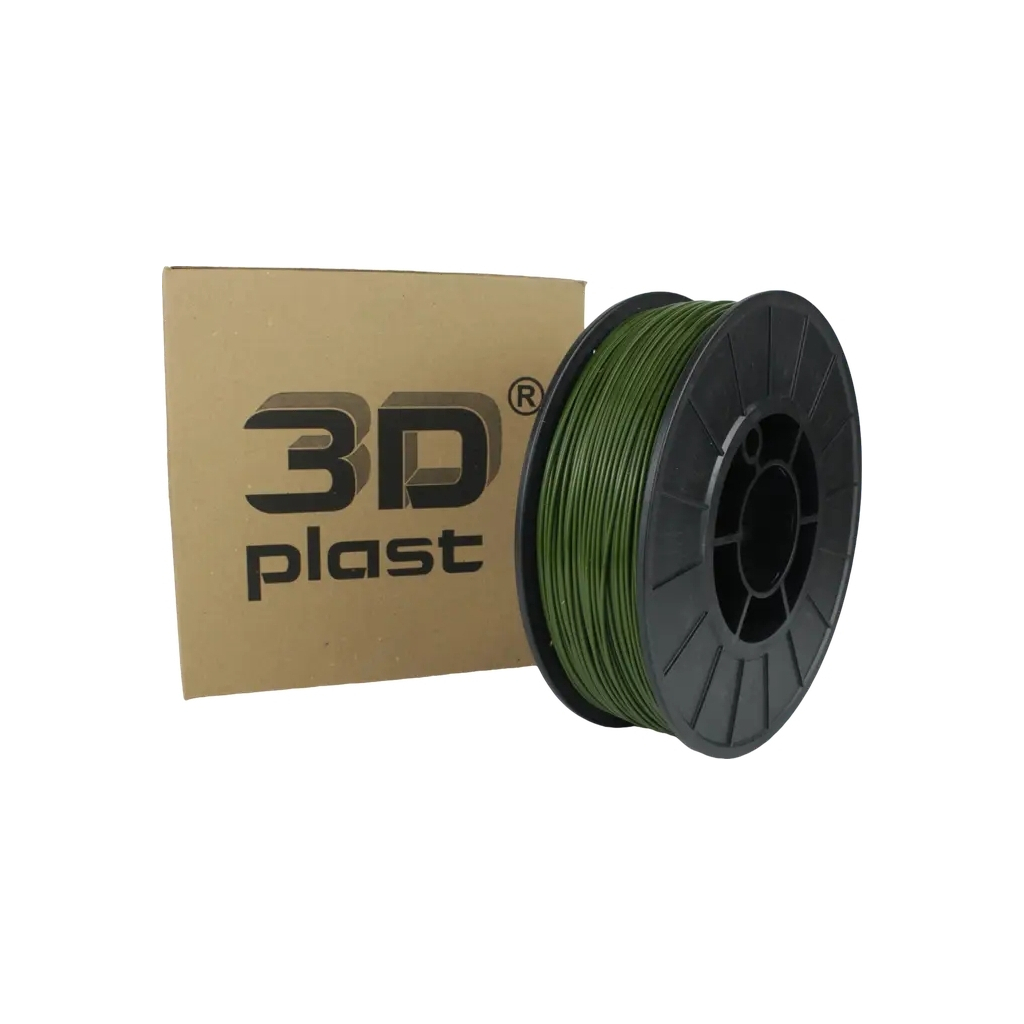 Пластик для 3D-принтера 3Dplast PLA 1.75мм, 0.85кг, khaki (3DPLA17508HKI) - зображення 1