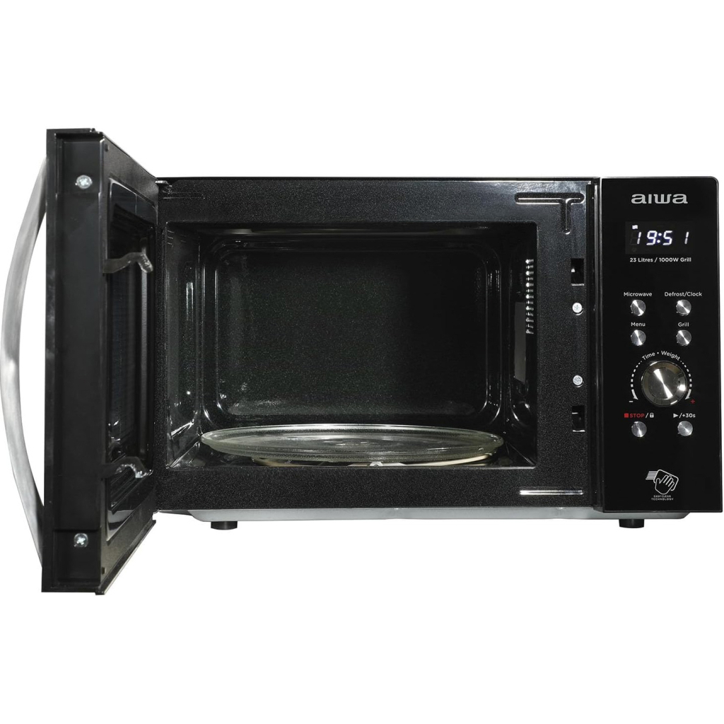 Мікрохвильова піч AIWA NAMICOOK CRYSTAL23 (MW-230DG/BK) - зображення 7