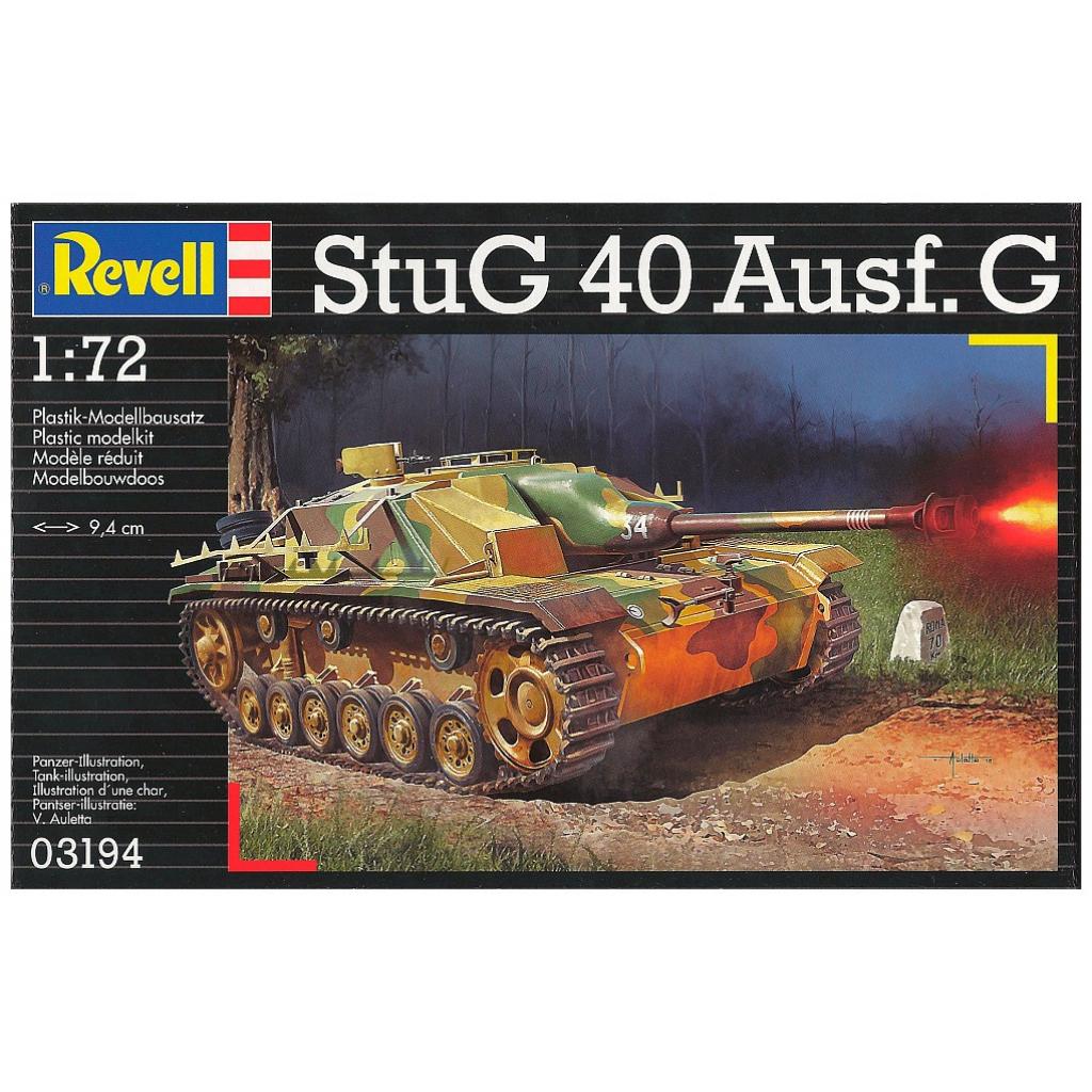 Збірна модель Revell Німецька самохідна арт. установка StuG 40 Ausf. G 1:72 (3194) - зображення 1